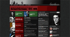 Desktop Screenshot of bernardherrmann.org