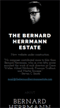 Mobile Screenshot of bernardherrmann.com